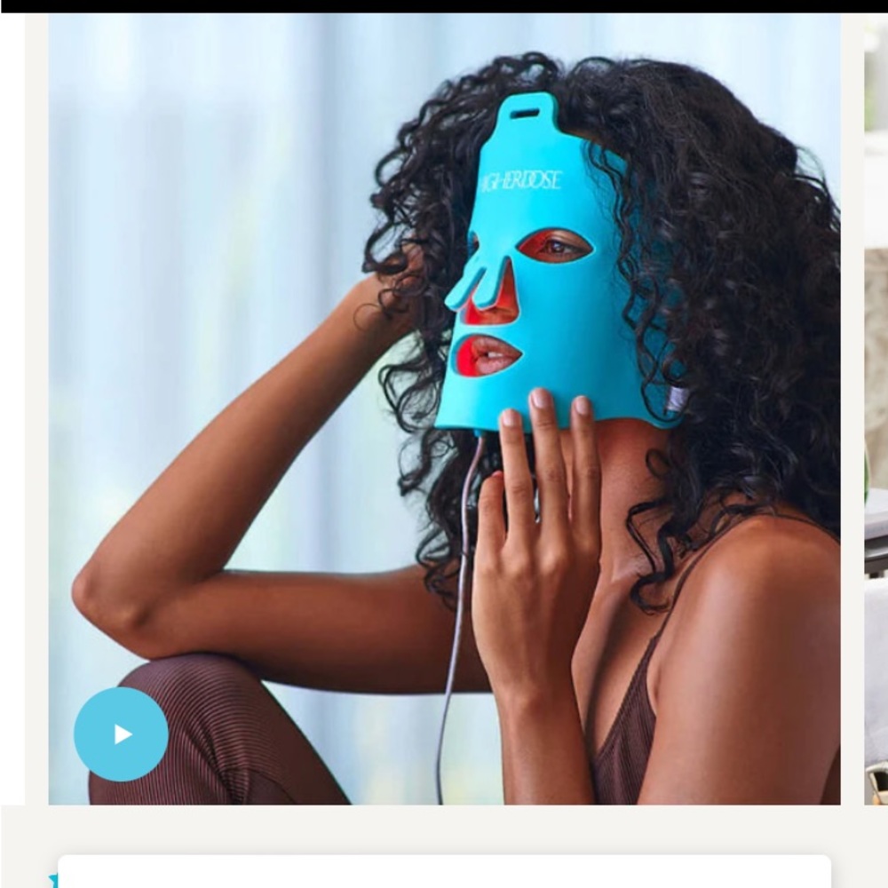 RED LIGHT FACE MASK | HIGHER DOSE NWT / NIB